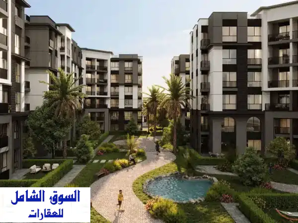 شقتك الفاخرة بـ سيتاليا العبور: 125م²، تقسيط حتى 7 سنوات!