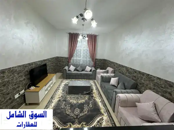غرفة وصالة مفروشة فاخره في عجمان - أبراج سيتي...