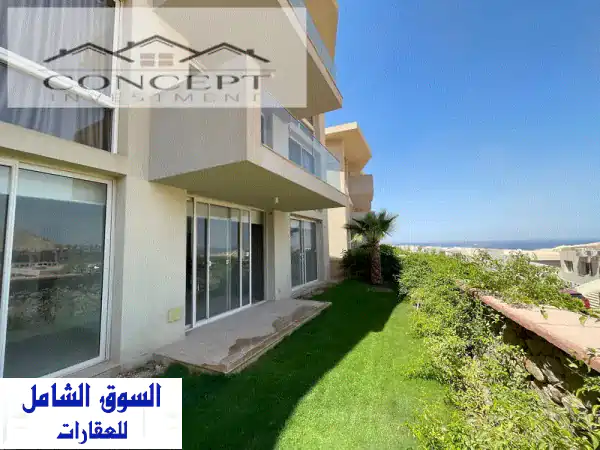 شاليه أرضي فاخر بحديقة خاصة في منتجع المونت...