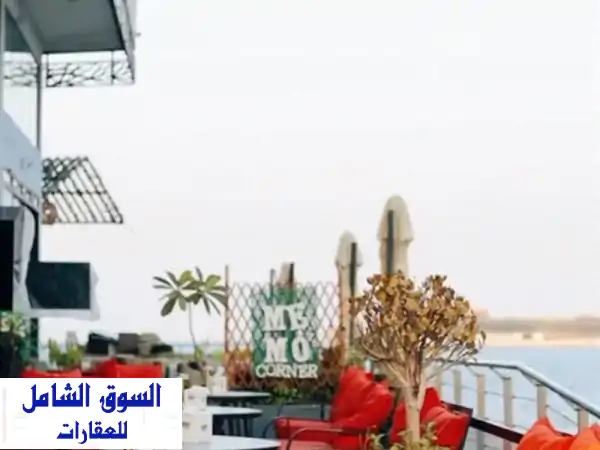 مقهى شيشة فاخر مجهز بالكامل للإيجار في بلوك 3S...