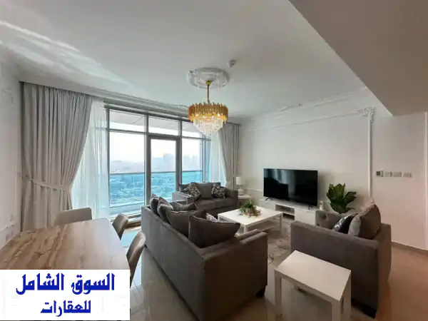 شقة رائعة بغرفة وصالة في أبراج الكورنيش ريزيدنس |...