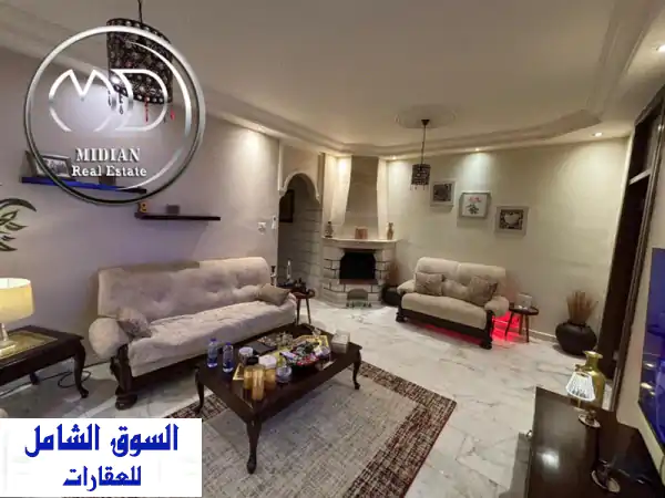 شقة أرضية فاخرة للبيع في خلدا - مساحة 200م + حديقة 120م - سعر مميز!