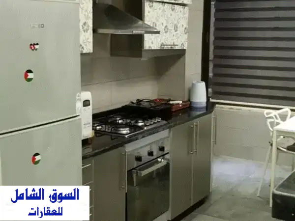 شقة أرضية فاخرة للإيجار في عبدون - مثالية للعرسان! (رقم الإعلان 8600)