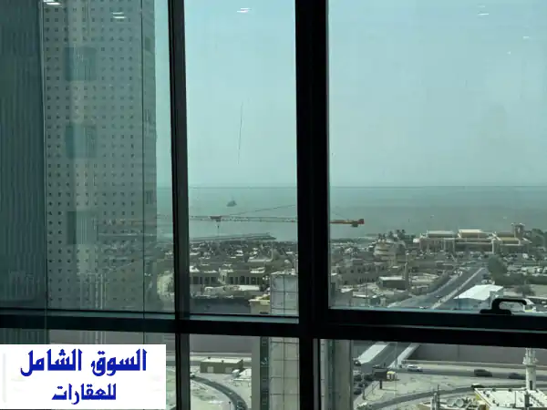 مكتب فاخر للإيجار في منطقة الشرق - إطلالة بحرية...