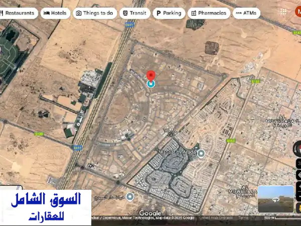 فرصة ذهبية! أرض للبيع في تلال المروج - واجهة...