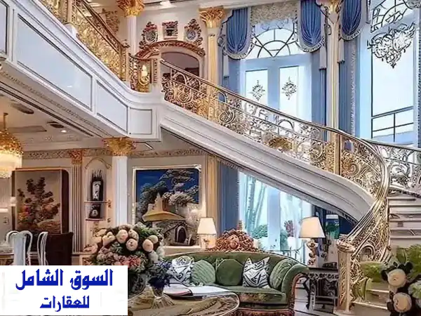 قصر فاخر للبيع في الشيخ زايد | إطلالة خلابة على...