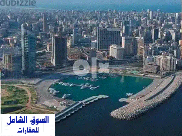 شقة فاخرة للإيجار في الراوشة بإطلالة بحرية خلابة | عقار فاخر في قلب بيروت