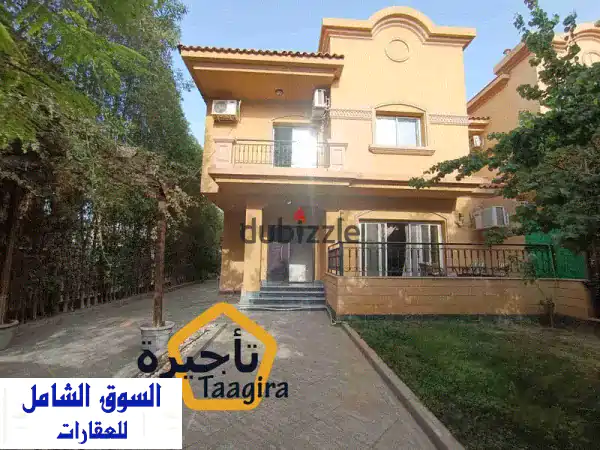 فيلا مودرن مفروشة للإيجار بالرحاب 2 - سعر لا يصدق!...