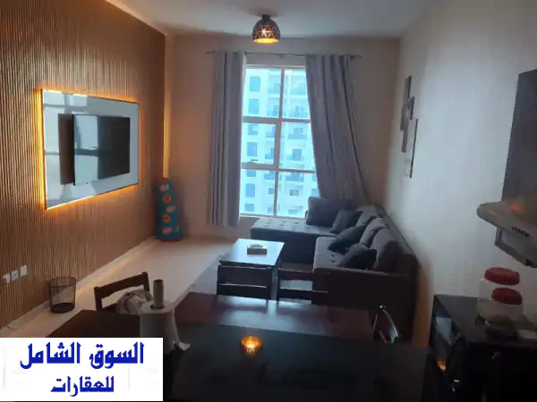 شقة غرفة وصالة مفروشة بالكامل في عجمان سيتي -...