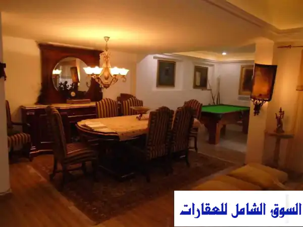 دوبلكس فاخر مفروش للإيجار جنوب الأكاديمية...