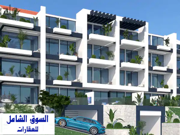 شاليه فاخر مطل على البحر في غدراس، كسروان |...