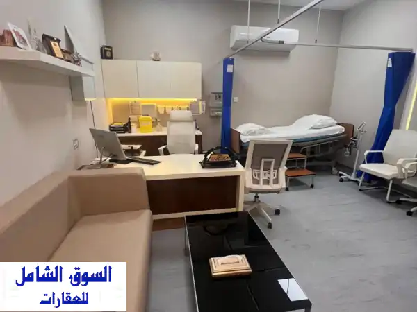 عيادات سند الطبية: غرف طبية مُجهّزة بالكامل للإيجار - بدءًا من 500 دينار!