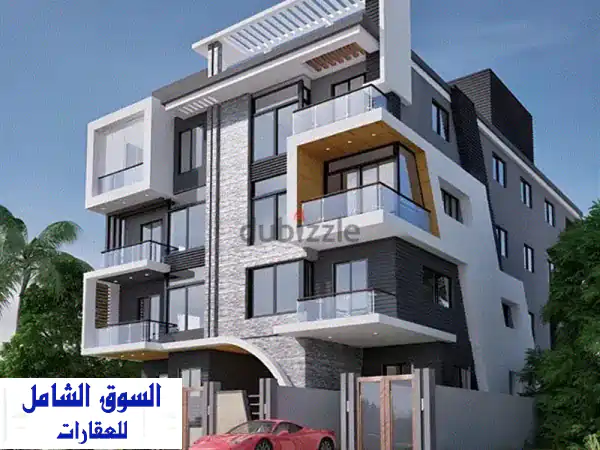 شقة 183 متر بفيو حديقة خلاب في بيت الوطن - التجمع...