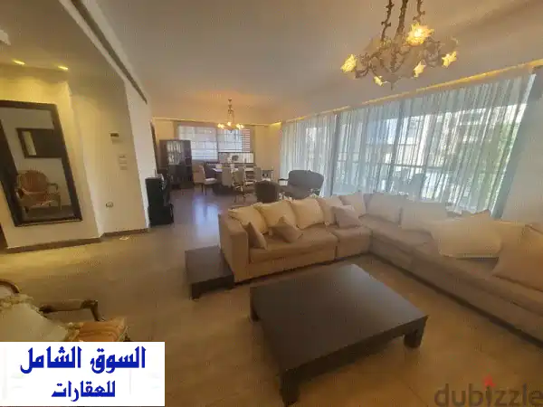 شقة فسيحة مفروشة بالكامل للإيجار في الأشرفية |...