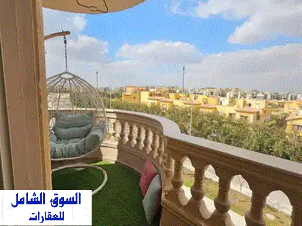 شقة فاخرة 175م² مطلة على بحيرة القاهرة الجديدة - ستون ريزيدنس | فرصة ذهبية!