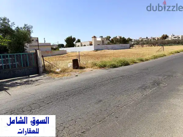 ارض للبيع في اسكان الصيادلة - دونم كامل بواجهة مميزة!
