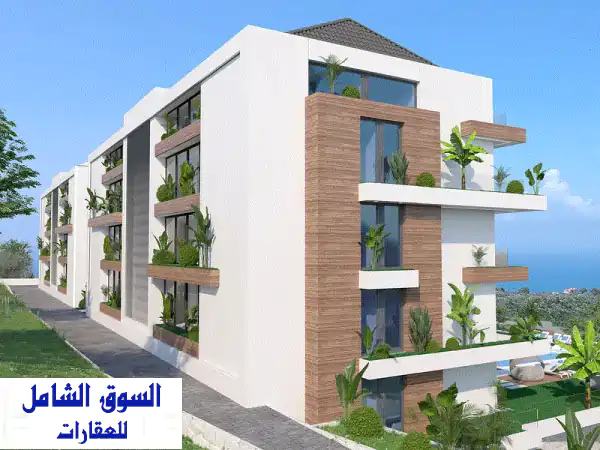 شاليه فاخر مطل على البحر في جددايل | قسط يصل لـ ٥...
