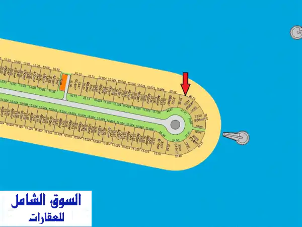 فرصة ذهبية! أرض للبيع في رأس الخور - صف أول على...