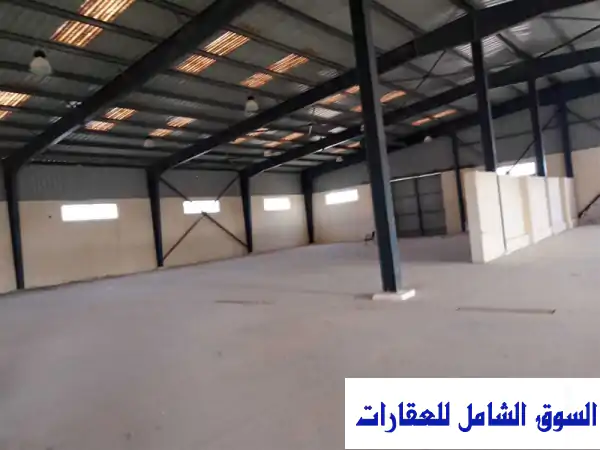 مصنع 3000 متر مربع للإيجار في برج العرب - مثالي...