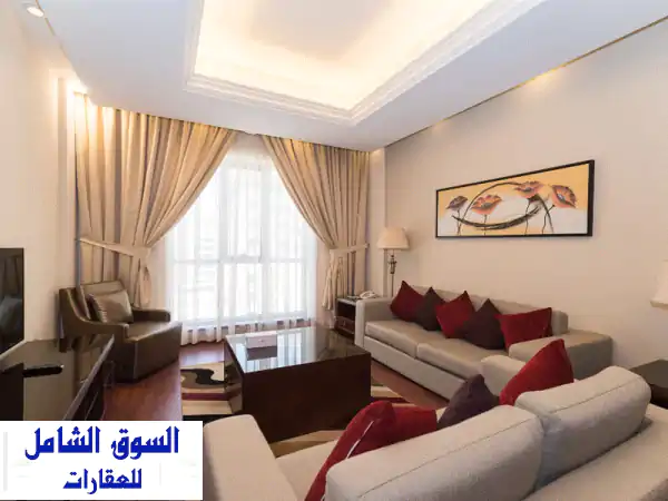 شقة مفروشة بالكامل في الجابرية - جوهرة عصرية...