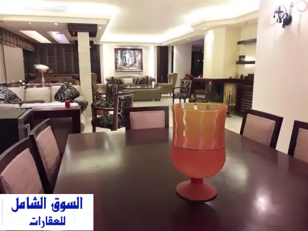 شقة فسيحة للإيجار في عين التينة - مساحة 240م²، إطلالة خلابة!