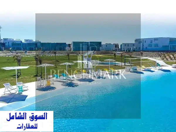 شاليه فندقي 80م² بحديقة خاصة في فوكا باي الساحل...