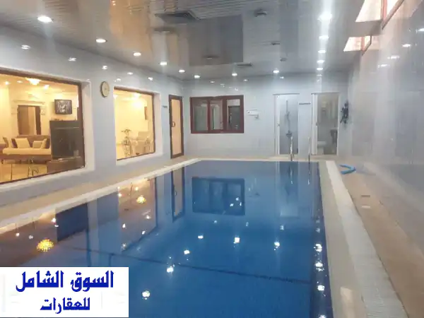 فيلا فاخرة للإيجار في أبو فطيرة | حمام سباحة خاص |...