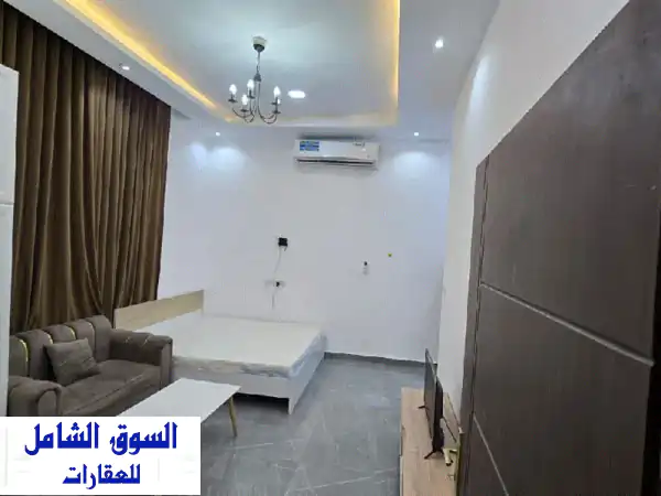 استوديو VVIP مفروش - جنوب الشامخة، الرياض: مساحة...
