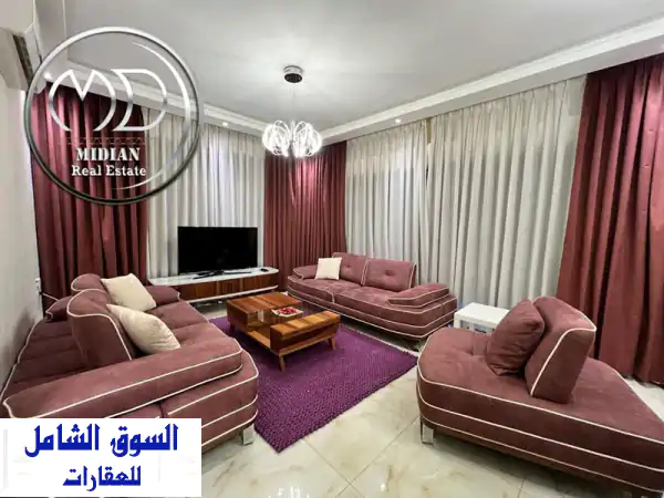 شقة فاخرة مفروشة للإيجار في أم السماق | مساحة 120م²...