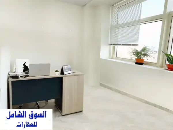 مكتبك المثالي في قلب سنابس! 75 دينار فقط شهريًا!