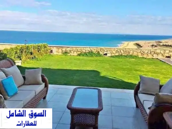 شاليه بحري فاخر في تلال السخنة | قسط على 10 سنوات!