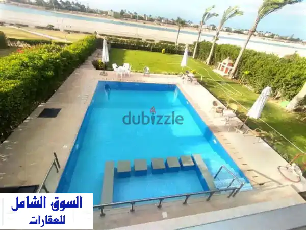 فيلا فاخرة للإيجار في مارينا 5 - أول بحيرة رملية! ٦...