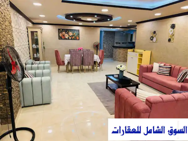 شقة مفروشة سوبر لوكس للإيجار بالمعادي -  قريبة...