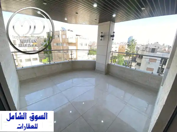 رقم الاعلان 8492 شقق جديدة فارغة للإيجار الرابية مساحة 220م تشطيبات وديكورات فاخرة اطلالة جميلة. ...