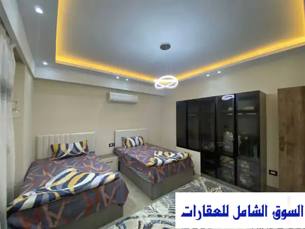 استديو سوبر لوكس مفروش للإيجار اليومي بالمهندسين -...