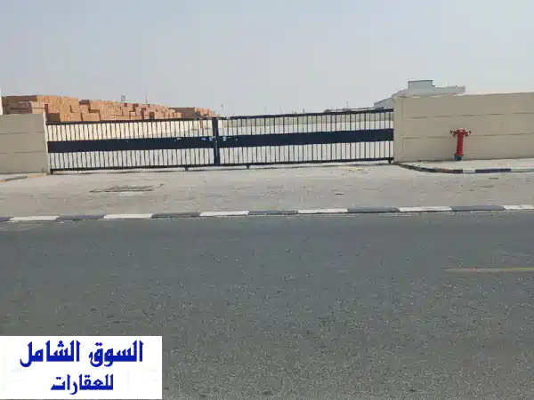 مساحة صناعية ضخمة للإيجار في حوطة - مدينة...
