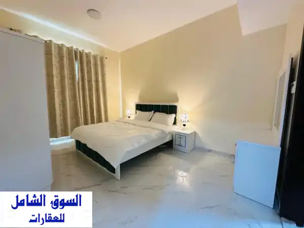 شقة غرفة وصالة مفروشة بالكامل في الراشدية 3 عجمان...