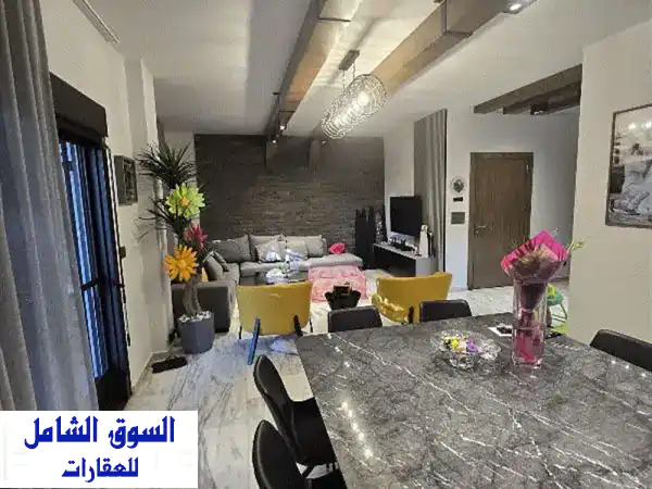 شقة فاخرة للبيع في بصاليم -  140م + تراس 60م! تشطيب...