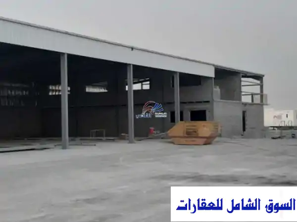 مصنع 700 متر (دورين) للإيجار في مدينة بدر - موقع متميز...