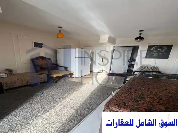 استوديو فاخر مفروش للإيجار في سموحة - إطلالة...