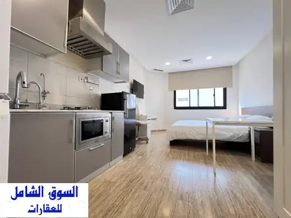 استوديو مفروش فاخر في السالمية - إيجار طويل الأجل...