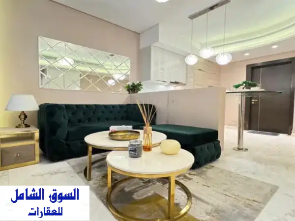 شقة استوديو فاخرة للبيع في برج الوايتر، خليج البحرين...