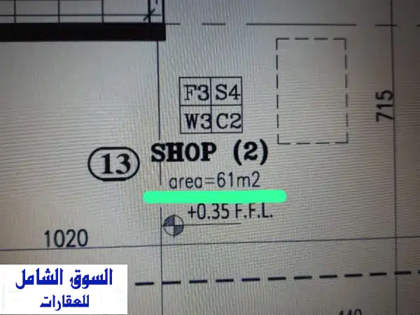 محلات تجارية جديدة للإيجار في الرياض - موقع مميز...