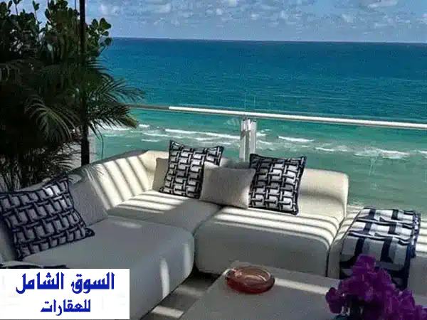 توين فيلا شاطئية في لافيستا رأس الحكمة | فيو مميز...