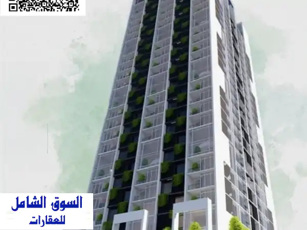 شقة بغرفة نوم واحدة للبيع في برج جولد كريست، عجمان...