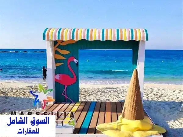 شاليه فاخر 3 غرف نوم بحديقة خاصة على حمام السباحة -...