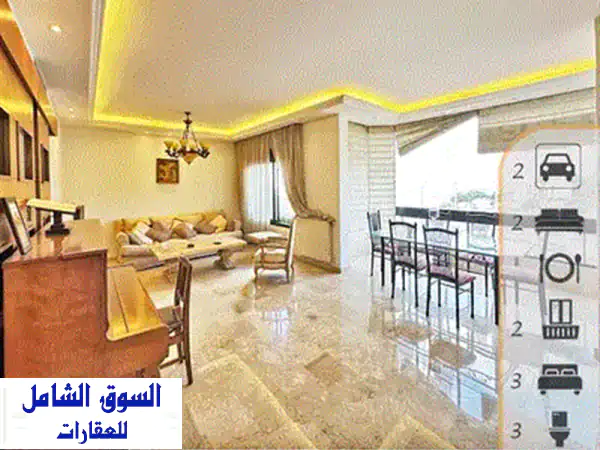شقة مفروشة فاخرة للإيجار في الرابية - إطلالة بحر بانورامية!
