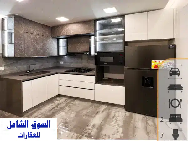 شقة فاخرة مفروشة بالكامل في كليمنصو - 115 متر مربع -...