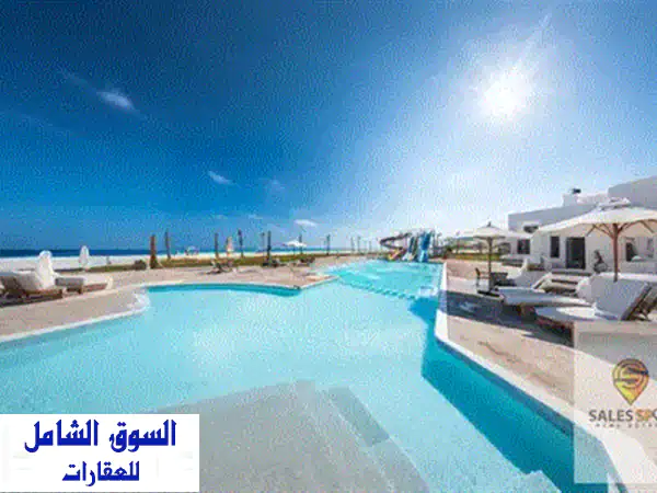 Sky Villa فاخرة بالساحل الشمالي - تشطيب فندقي، بمقدم 10% فقط!