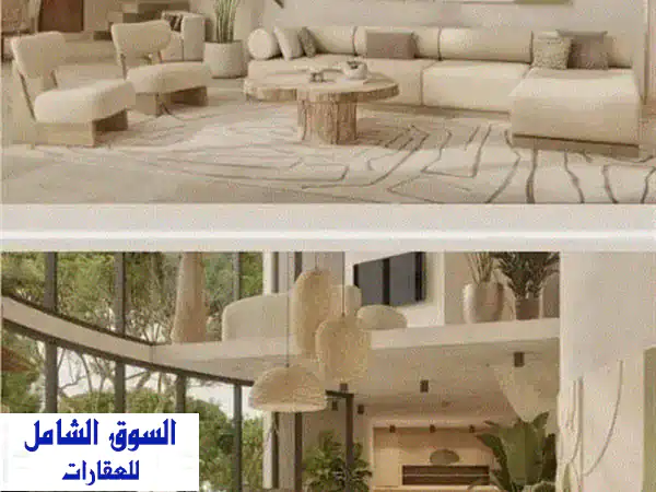 Sky Villa فاخرة بالساحل الشمالي - تشطيب فندقي، بمقدم 10% فقط!